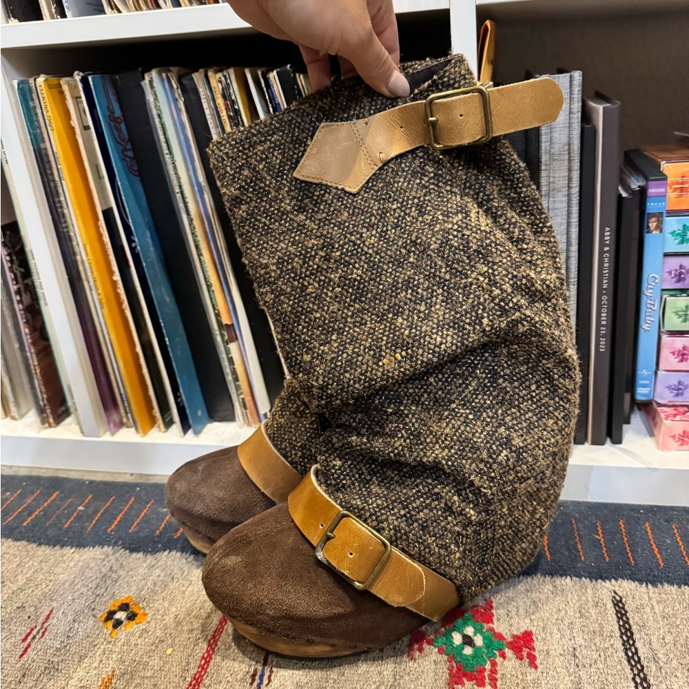 RARE discontinued Irregular choice boots